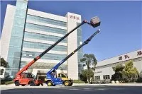 Loģistikas teleskopiskais iekrāvējs