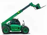 Nelīdzenas apvidus teleskopiskais iekrāvējs